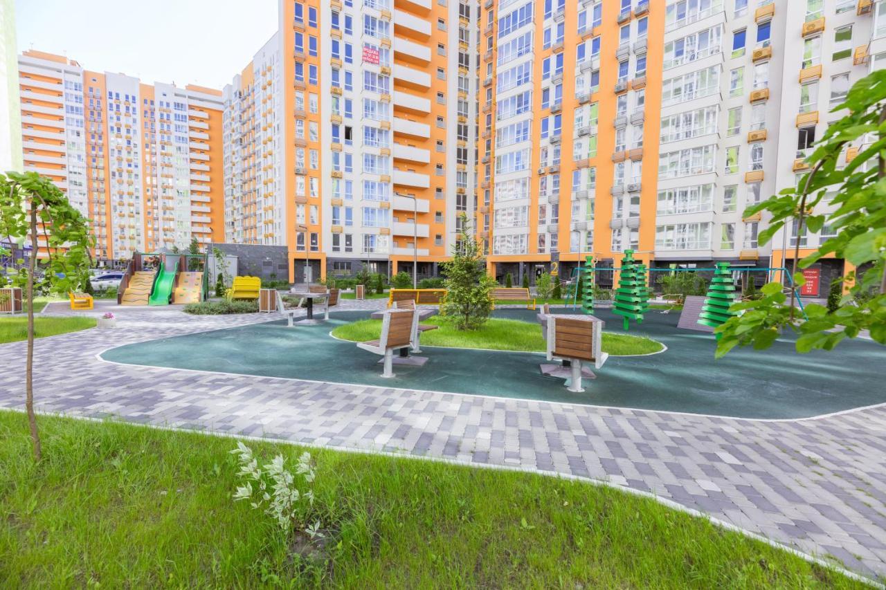 קייב Nyvky Like Home - Nyvky Park - Apt 45 מראה חיצוני תמונה